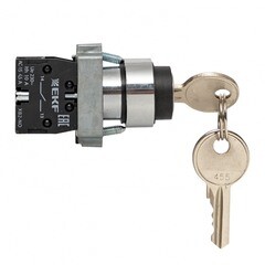 Переключатель EKF PROxima BG21 660 В 1NO IP65 2P с фиксацией с замком черный (xb2-bg21) - фото 3