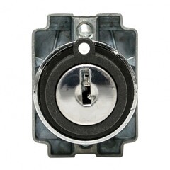 Переключатель EKF PROxima BG33 660 В 2NO IP65 3P с фиксацией с замком черный (xb2-bg33) - фото 3