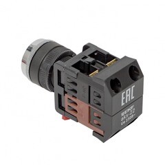 Переключатель EKF PROxima АKS-22 660 В 1NO+1NC IP65 2P с фиксацией с замком черный - фото 6