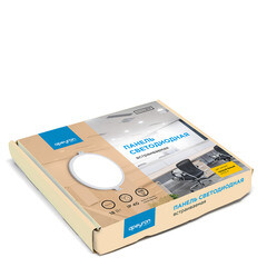 Светильник встраиваемый светодиодный белый 18 Вт 2700К IP40 Apeyron (06-21) - фото 2