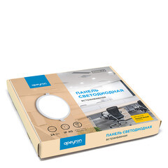 Светильник встраиваемый светодиодный белый 24 Вт 2700К IP40 Apeyron (06-23) - фото 3