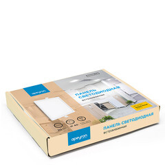 Светильник встраиваемый светодиодный белый 20 Вт 2700К IP40 Apeyron (06-31) - фото 3