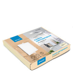 Светильник встраиваемый светодиодный белый 24 Вт 4500К IP40 Apeyron (06-34) - фото 3