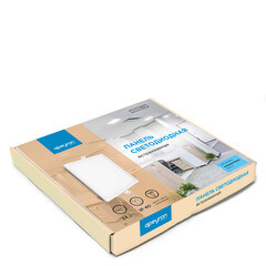 Светильник встраиваемый светодиодный белый 24 Вт 6500К IP40 Apeyron (06-61) - фото 2