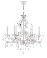 Люстра подвесная Freya Dezi E14 360 Вт 24 кв.м (FR3040-PL-06-WG) - фото 3