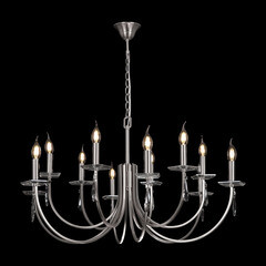 Люстра подвесная Freya Forte E14 480 Вт 32 кв.м (FR1006PL-12N) - фото 4