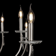 Люстра подвесная Freya Forte E14 480 Вт 32 кв.м (FR1006PL-12N) - фото 2