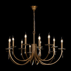 Люстра подвесная Freya Forte E14 480 Вт 32 кв.м (FR1006PL-12G) - фото 2