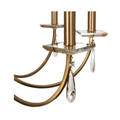 Люстра подвесная Freya Forte E14 320 Вт 21,33 кв.м (FR1006PL-08G) - фото 3