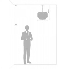 Люстра подвесная Freya Viviane E14 480 Вт 32 кв.м (FR11001PL-08G) - фото 4