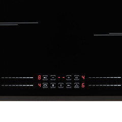 Варочная панель индукционная Krona Farbe 60 4 конфорки черная - фото 4