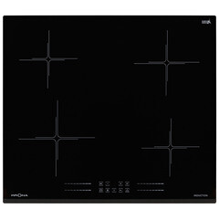 Варочная панель индукционная Krona Farbe 60 4 конфорки черная - фото 1