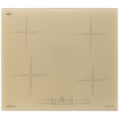 Варочная панель индукционная Krona Farbe 60 4 конфорки слоновая кость - фото 1