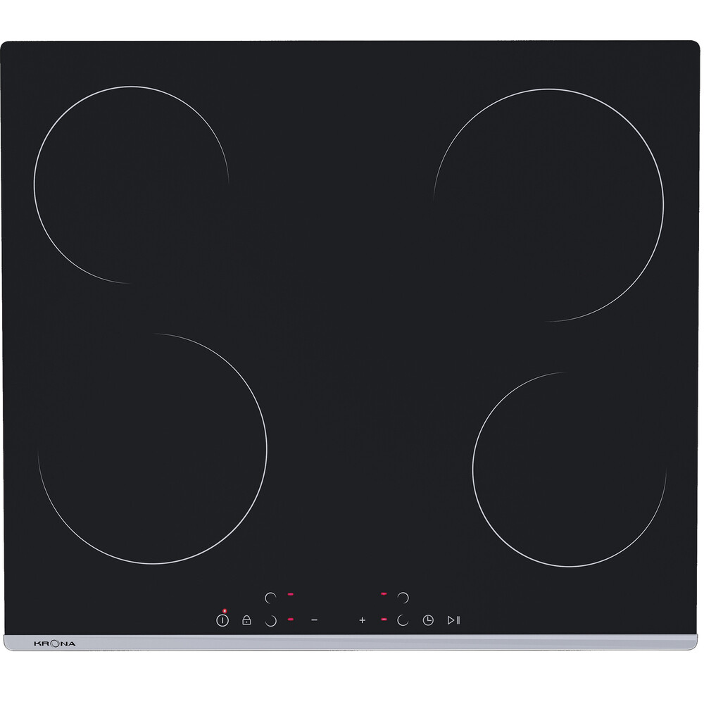 Изображение товара Варочная панель индукционная Krona Teller 60 4 конфорки черная Изображение товара Варочная панель индукционная Krona Teller 60 4 конфорки черная