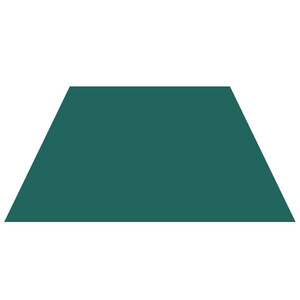 Лист оцинкованный 1,25х2,5 м 0,45 мм зеленый RAL 6005 с пленкой