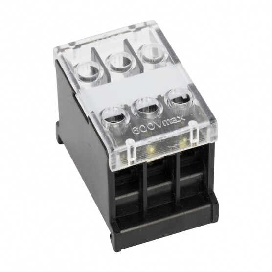 Изображение товара Терминал клеммный EKF PROxima БЗД-3 2,5 кв.мм 660 В 20 А (20 шт.) (bzd-2503)