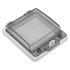 Окно герметичное EKF PROxima для электрощита 124х107х33 мм IP67 пластиковое серое (ak-i-1) - фото 2