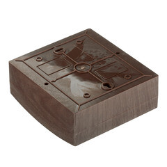 Щит распределительный навесной EKF PROxima ЩРН-П-8 пластиковый IP41 200х184х95 мм 8 модулей темное дерево - фото 2