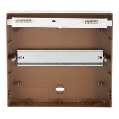 Щит распределительный навесной EKF PROxima ЩРН-П-10 пластиковый IP41 200х222х95 мм 10 модулей темное дерево - фото 3