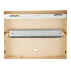 Щит распределительный навесной EKF PROxima ЩРН-П-12 пластиковый IP41 200х256х95 мм 12 модулей светлое дерево - фото 3