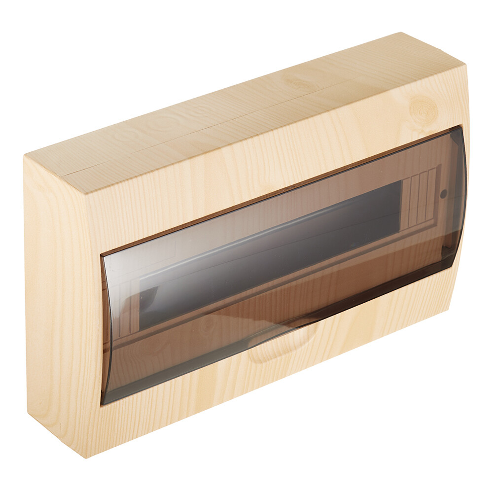 Изображение товара Щит распределительный навесной EKF PROxima ЩРН-П-18 IP41 18 модулей пластиковый светлое дерево