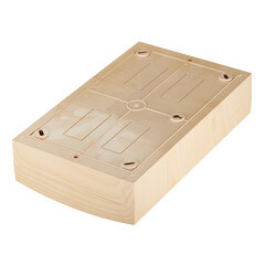 Щит распределительный навесной EKF PROxima ЩРН-П-18 пластиковый IP41 220х360х100 мм 18 модулей светлое дерево - фото 3