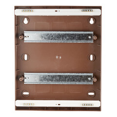 Щит распределительный навесной EKF PROxima ЩРН-П-24 пластиковый IP41 328х270х100 мм 24 модуля темное дерево - фото 3