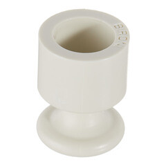 Изолятор Bironi для витого провода пластиковый слоновая кость (100 шт.) - фото 4