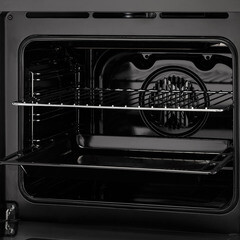 Духовой шкаф электрический встраиваемый Krona Aradeo 60 BL 595 мм черный - фото 5