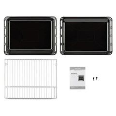 Духовой шкаф электрический встраиваемый Krona Belcanto 60 IX 595 мм черный - фото 8