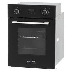 Духовой шкаф электрический встраиваемый Krona Estero 45 BL 447 мм черный - фото 10