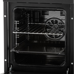 Духовой шкаф электрический встраиваемый Krona Lazio 45 BL 447 мм черный - фото 4