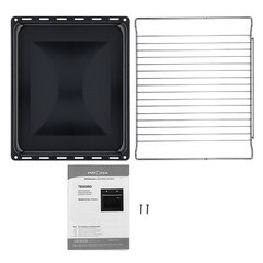 Духовой шкаф электрический встраиваемый Krona Tesoro 60 BL 595 мм черный - фото 5