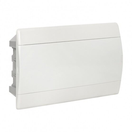 Изображение товара Щит распределительный встраиваемый EKF Basic ЩРВ-П-12 пластиковый IP41 230х395х100 мм 18 модулей непрозрачная дверь (20 шт.)