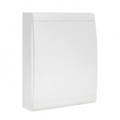 Изображение товара Щит распределительный навесной EKF ЩРН-П-24 пластиковый IP41 335х261х97 мм 24 модуля непрозрачная дверь (10 шт.)