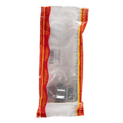 Кронштейн настенный для пластмассового карниза 15 см с крепежом - фото 2