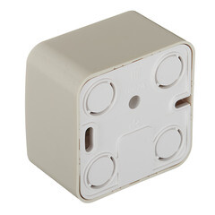 Розетка компьютерная/ телефонная Systeme Electric Blanca накладная бежевая RJ11/ RJ45 (BLNIA045117) - фото 3