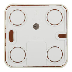 Розетка компьютерная/ телефонная Systeme Electric Blanca накладная бежевая RJ11/ RJ45 (BLNIA045117) - фото 5