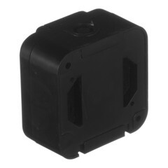 Розетка Svet накладная черная с крышкой (0215-00241) - фото 3