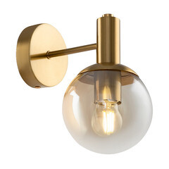 Бра Freya Globo E27 60 Вт 220-240 В латунь IP20 (FR5175WL-01BS) - фото 3