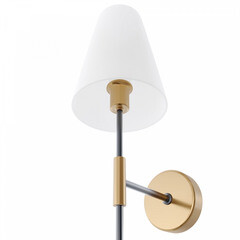 Бра Freya Tida E14 40 Вт 220-240 В черное/латунь IP20 (FR5196WL-01BBS) - фото 4