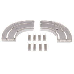 Соединитель двухрядный поворотный круглый внешний (2 шт.) - фото 2