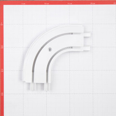 Соединитель двухрядный поворотный круглый внешний (2 шт.) - фото 3