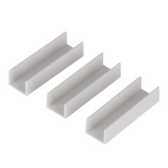 Соединитель для пластмассового карниза (3 шт.) - фото 1