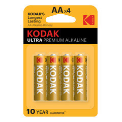 Изображение товара Батарейка Kodak Ultra Digital АА пальчиковая LR6 1,5 В (4 шт.) (Б0005248)