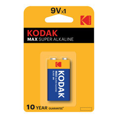 Изображение товара Батарейка Kodak Мax (Б0005130) крона 9 В (1 шт.)