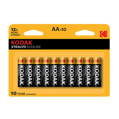 Изображение товара Батарейка Kodak Xtralife АА пальчиковая LR6 1,5 В (10 шт.) (Б0014330)