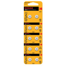 Батарейка Kodak Мax таблетка AG13 1,5 В (10 шт.) (Б0044718)