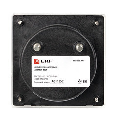 Амперметр аналоговый EKF PROxima AMA-801 80х80 мм IP20 300 А трансформаторное подключение на 5 модулей (ama-801-300) - фото 2