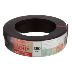 Бленда 50 мм для пластмассового карниза 350 см серебро патина - фото 3